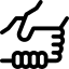 Handschlag-Symbol Handschlag-Symbol